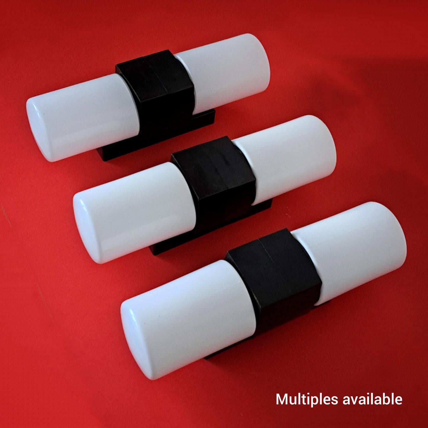 1950s Bakelite Opaline Glass Wall Lamp Sconces MULTIPLES AVAILABLE