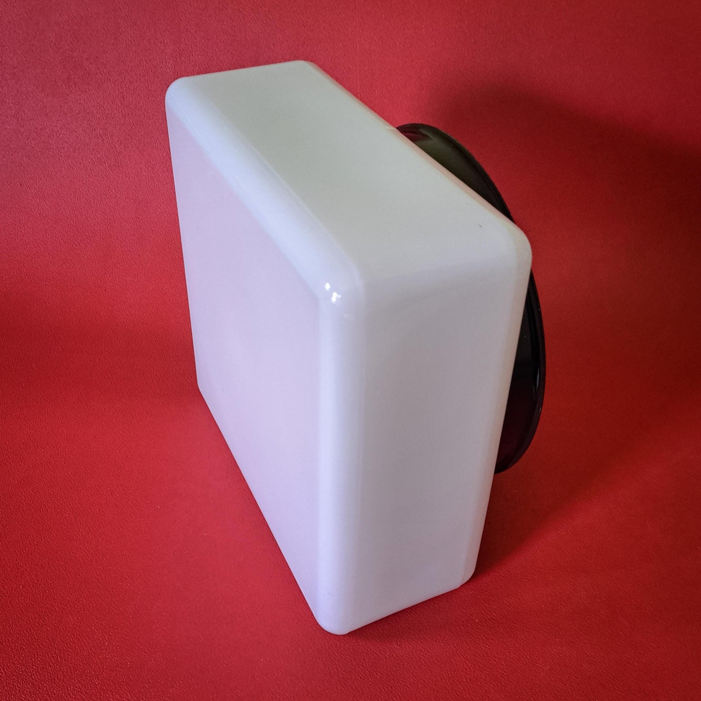 Square Mid Century Opaline Glass Wall Ceiling Sconces MULTIPLES AVAILABLE