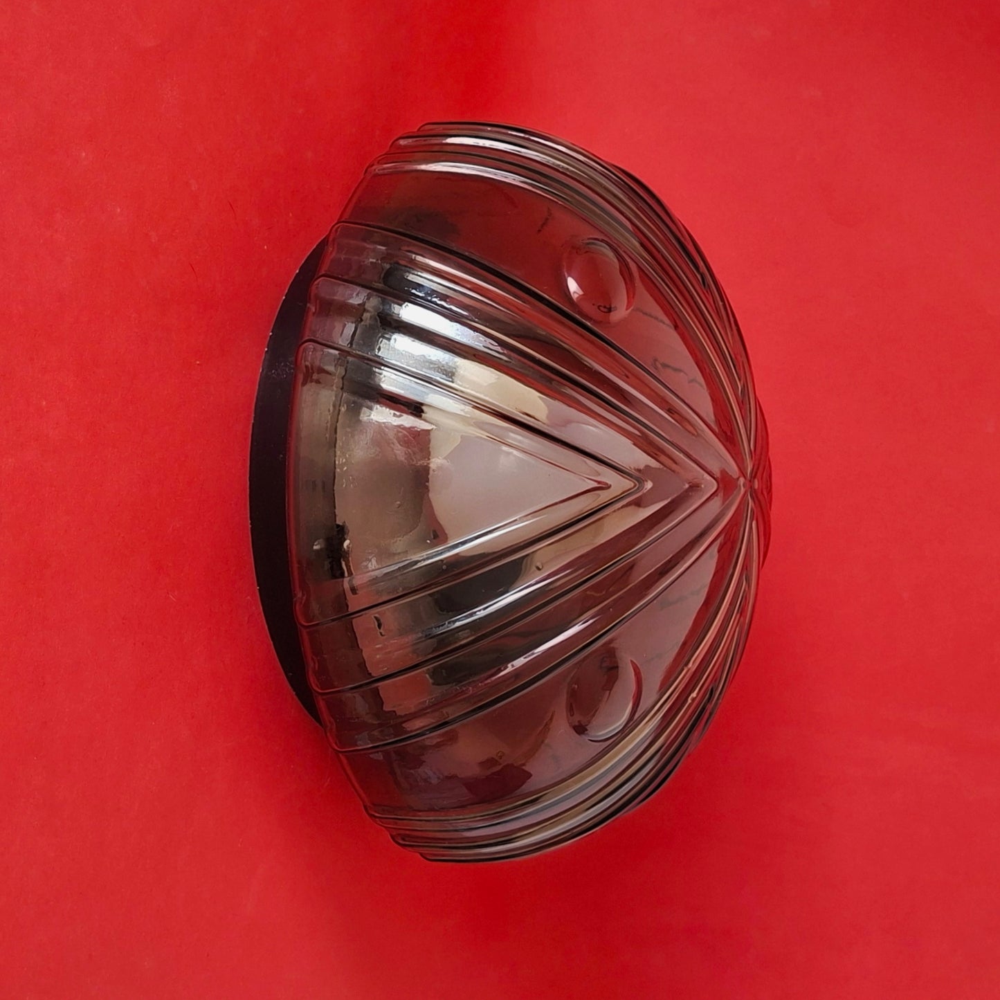 Art Deco Glass Sconce Mid Century Dome Ceiling Light