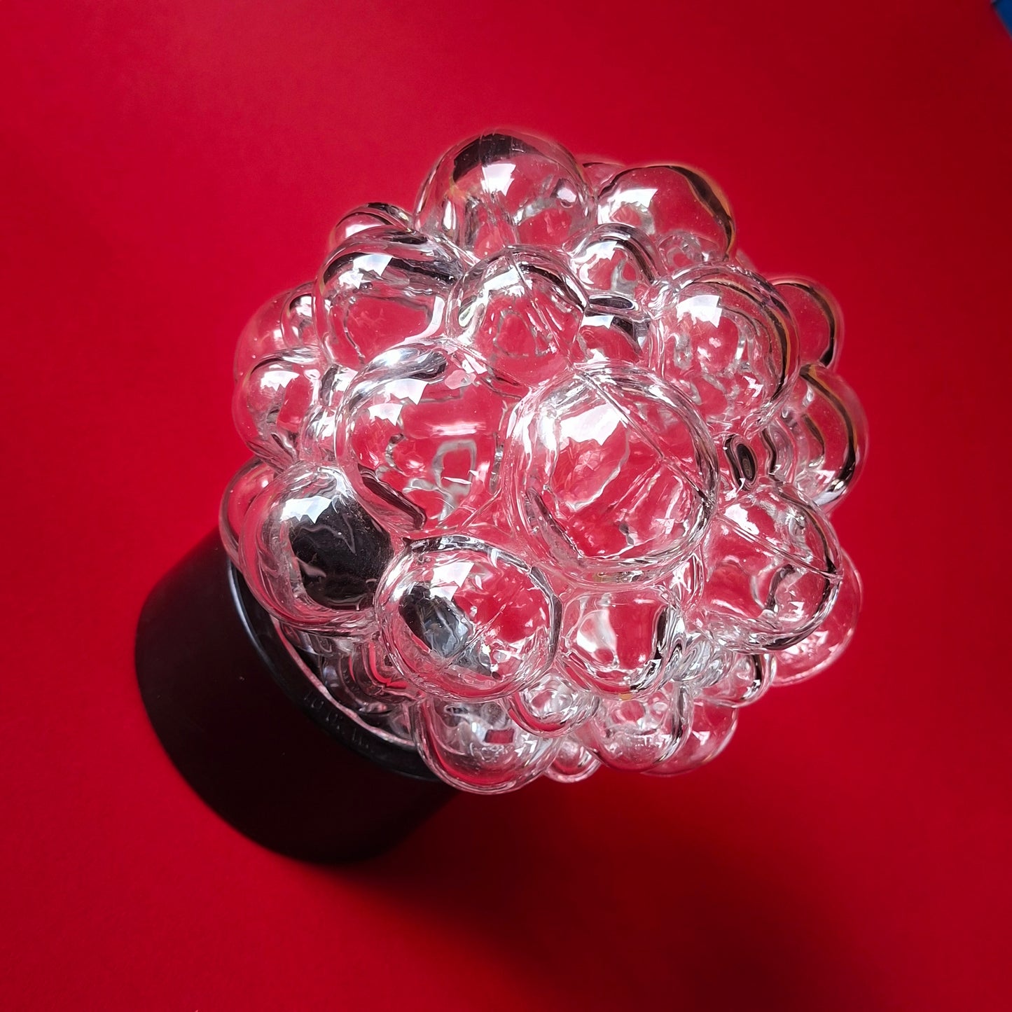Vintage Bakelite Bubble Glass Sconce Ceiling Wall Lights (Multiples Available)