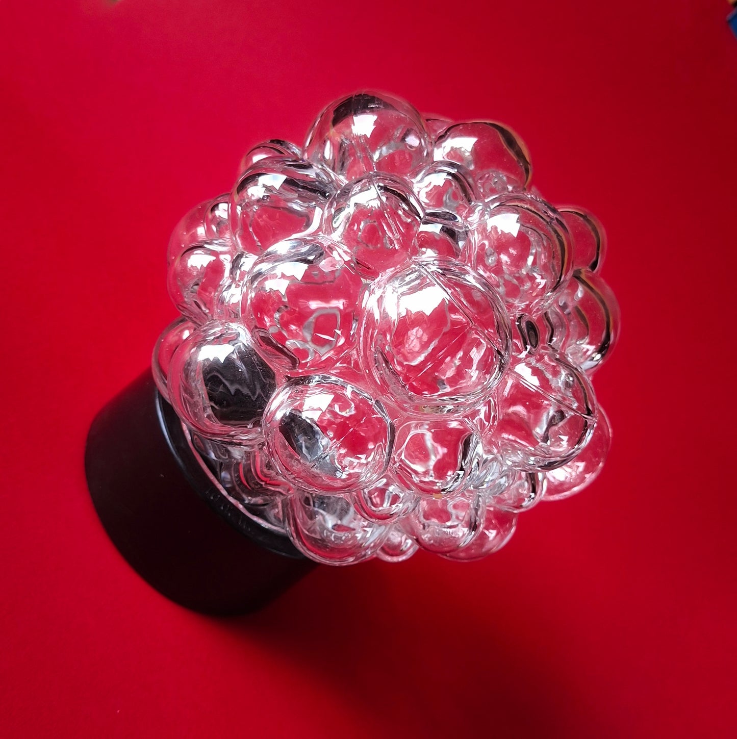 Vintage Bakelite Bubble Glass Sconce Ceiling Wall Lights (Multiples Available)