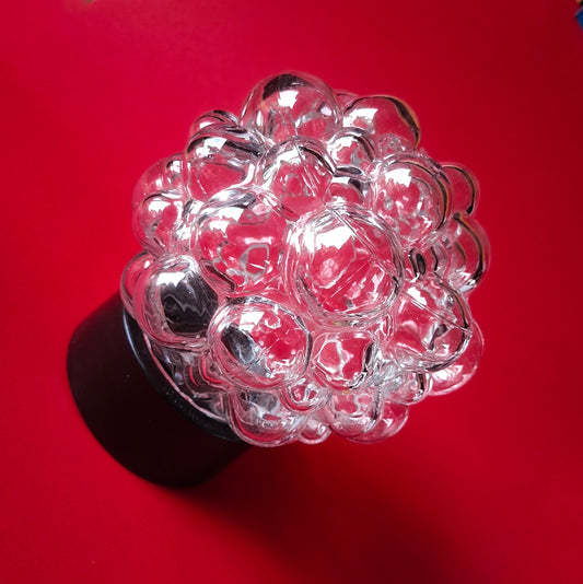 Vintage Bakelite Bubble Glass Sconce Ceiling Wall Lights (Multiples Available)