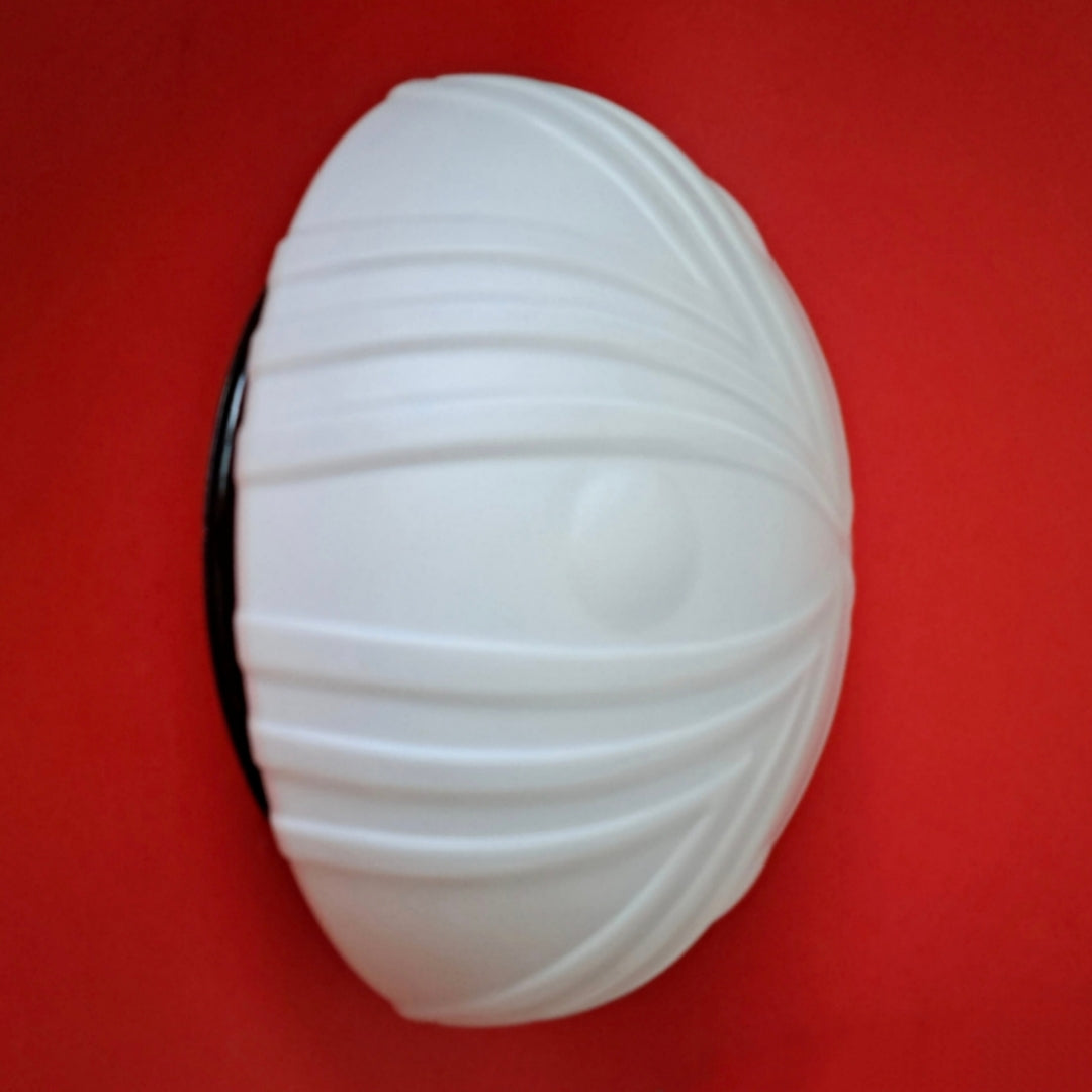 Art Deco Opaline Glass Sconce Ceiling Dome Light