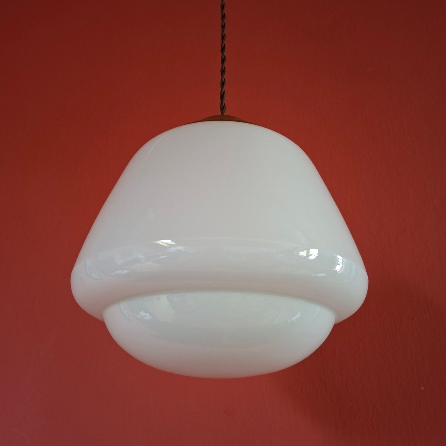 Classic schoolhouse glass kitchen pendant lights MULTIPLES AVAILABLE