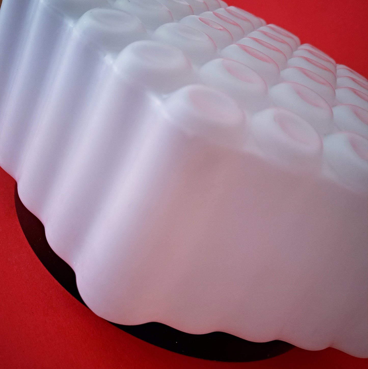 Opaline Glass Wall Sconce Honeycomb Hexagon Light MULTIPLES AVAILABLE