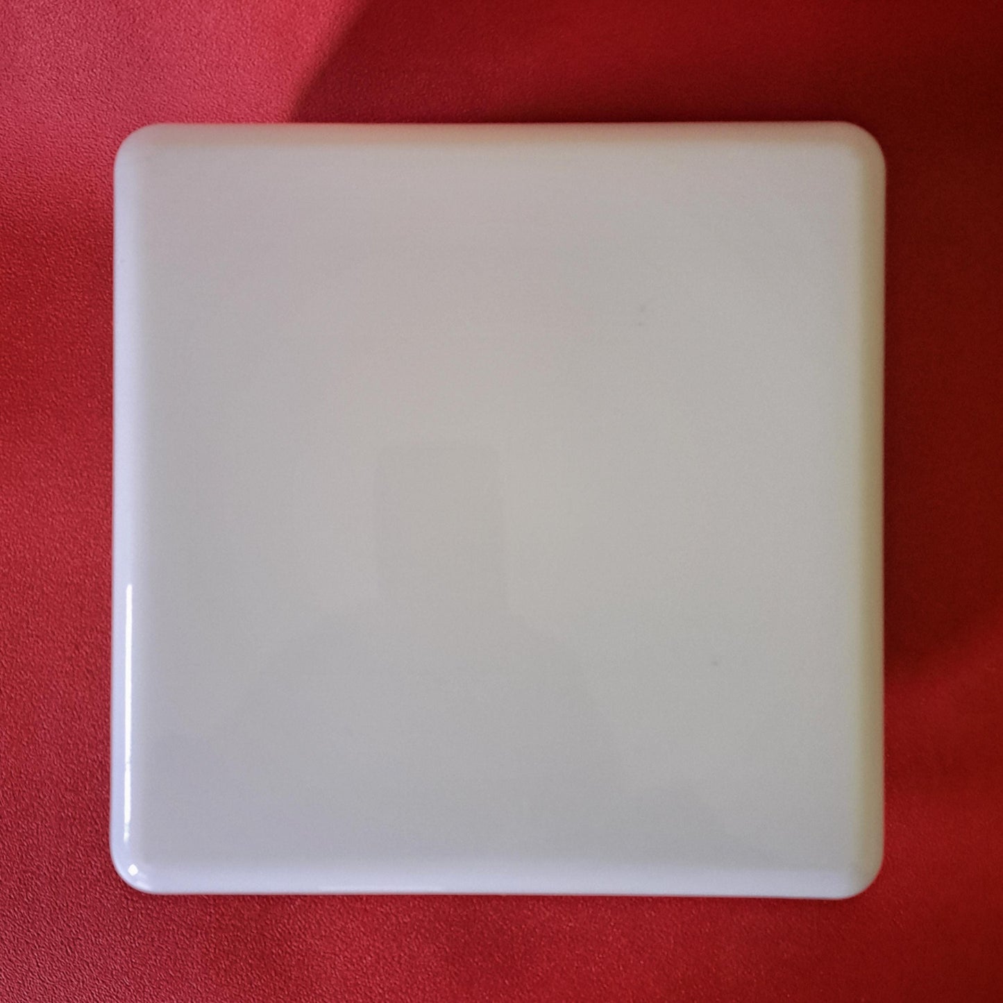 Square Mid Century Opaline Glass Wall Ceiling Sconces MULTIPLES AVAILABLE