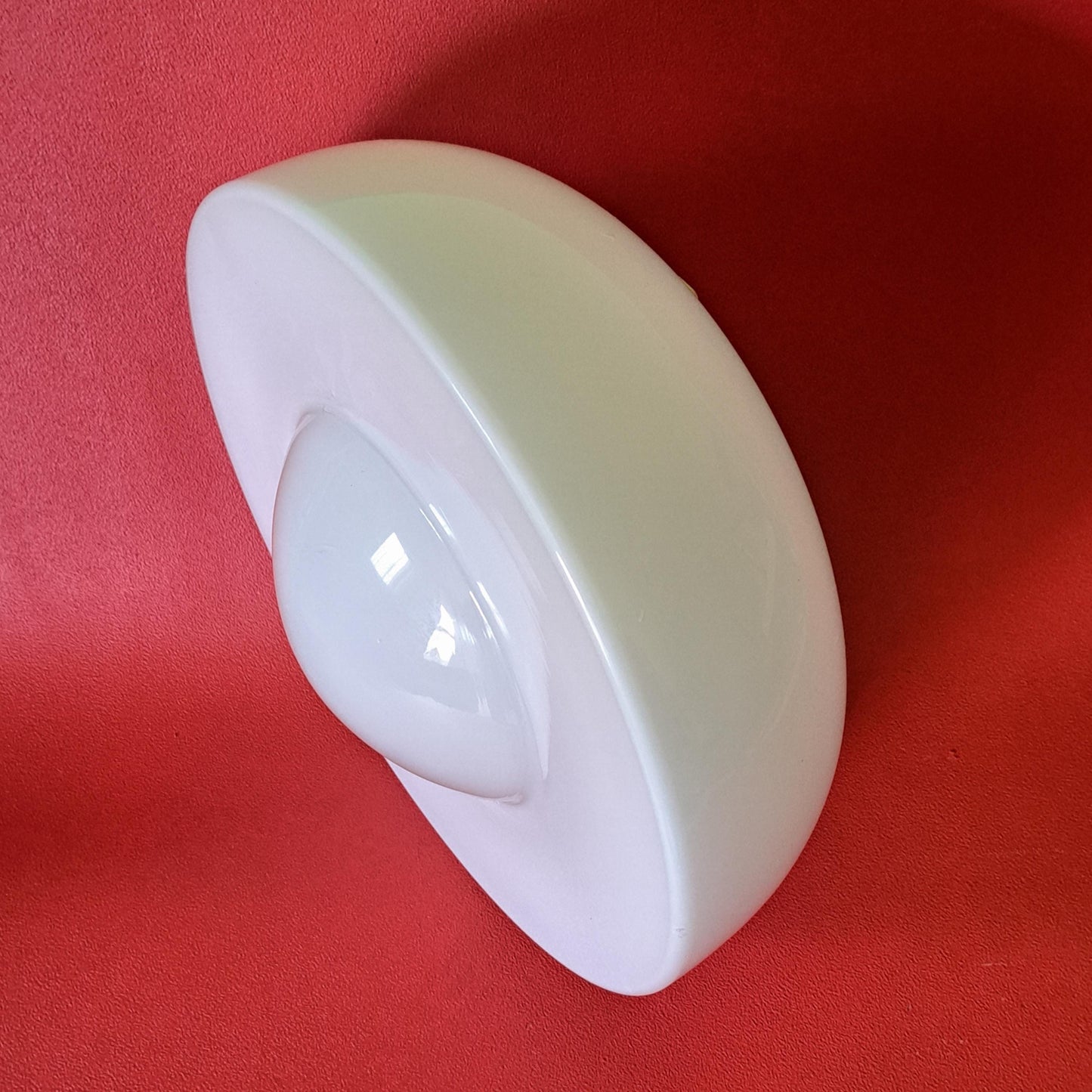 Mid Century Opaline Glass Wall Sconce Light MULTIPLES AVAILABLE
