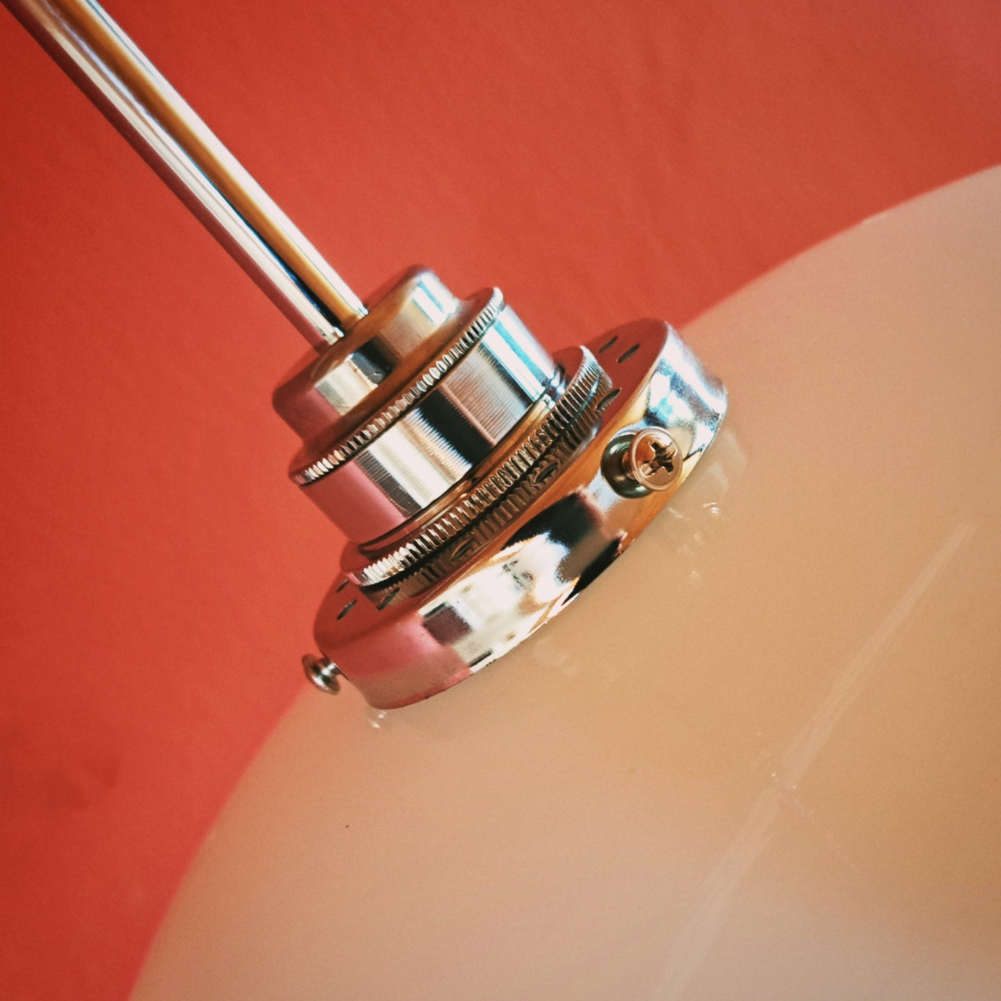 Mid Century Opaline Glass Pendant Lights MULTIPLES AVAILABLE