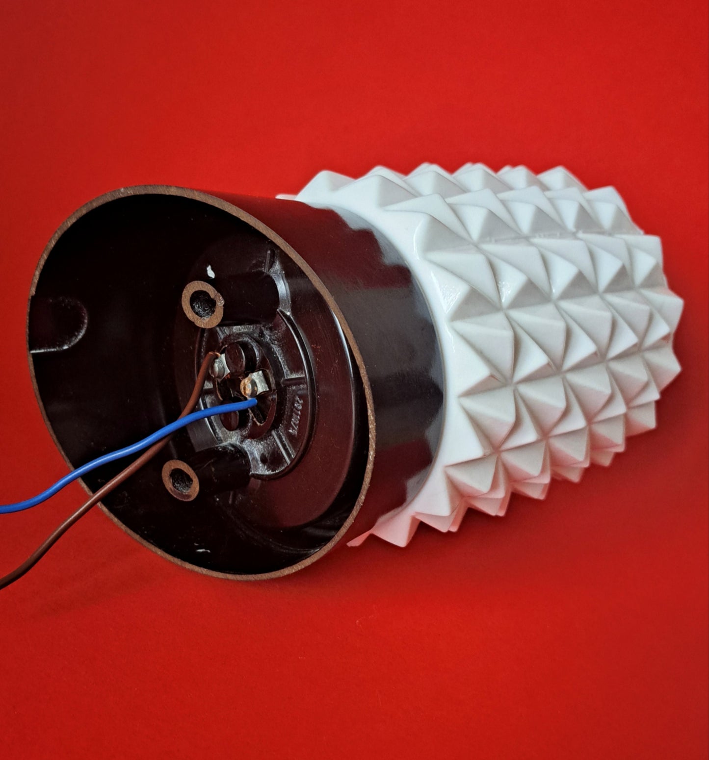 Pair of Mid Century Bakelite Wall Lamp Sconces