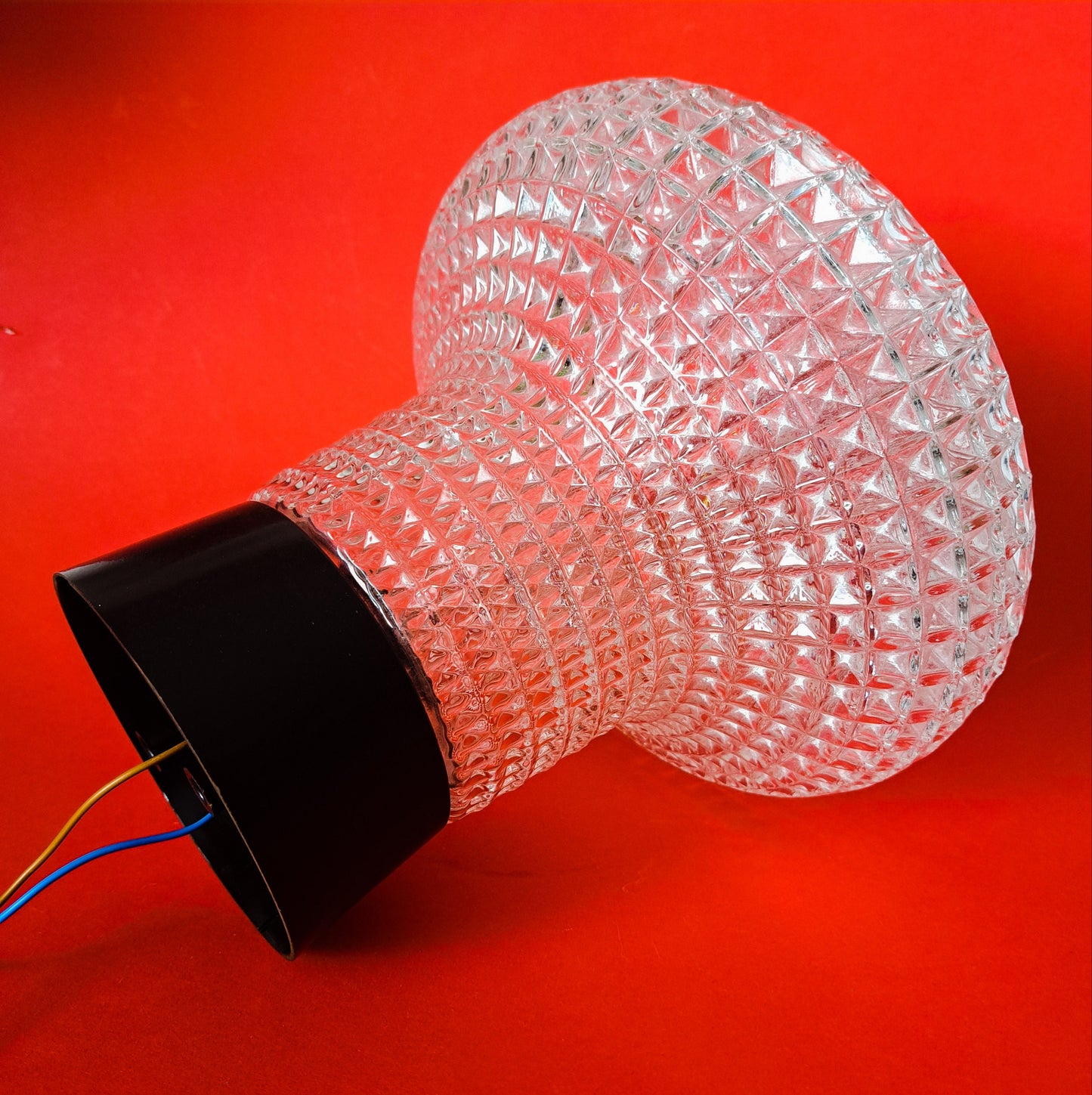 Bohemian Crystal Glass Ceiling Sconce Light