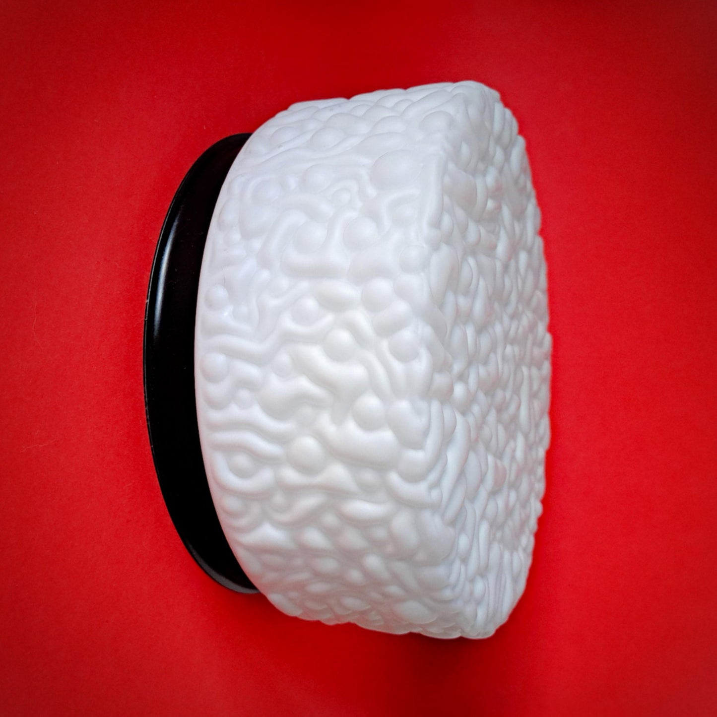 Vintage Round Opaline Glass Wall Ceiling Sconce Light MULTIPLES AVAILABLE