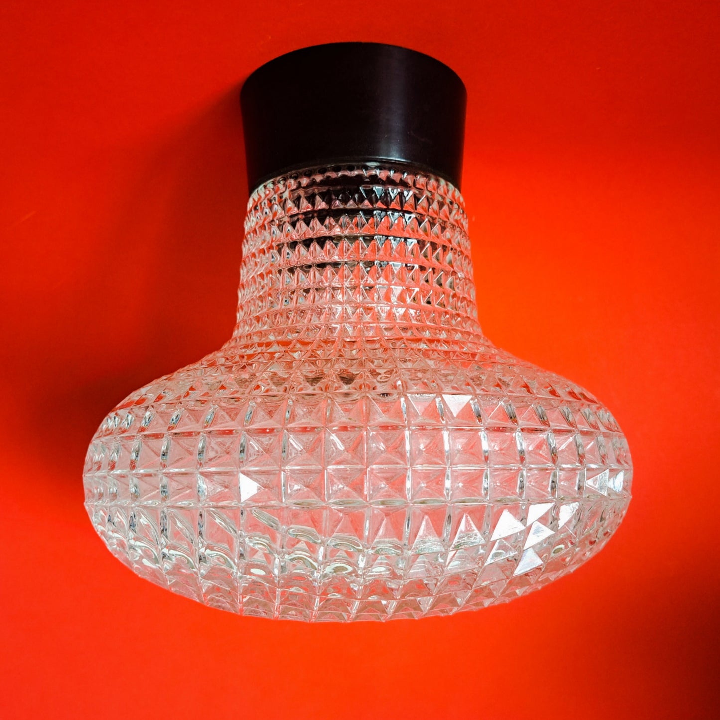 Bohemian Crystal Glass Ceiling Sconce Light
