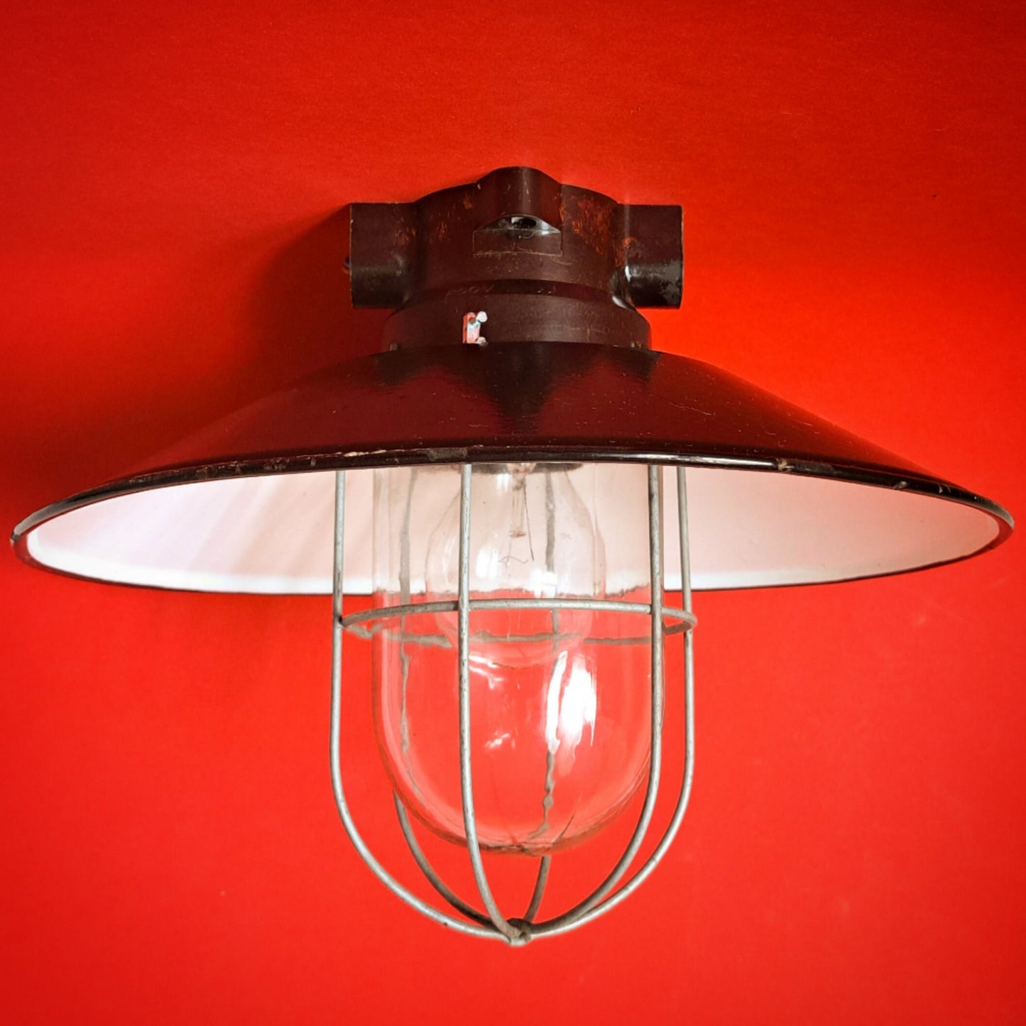 Vintage Industrial Explosion Proof Ceiling  MULTIPLES AVAILABLE