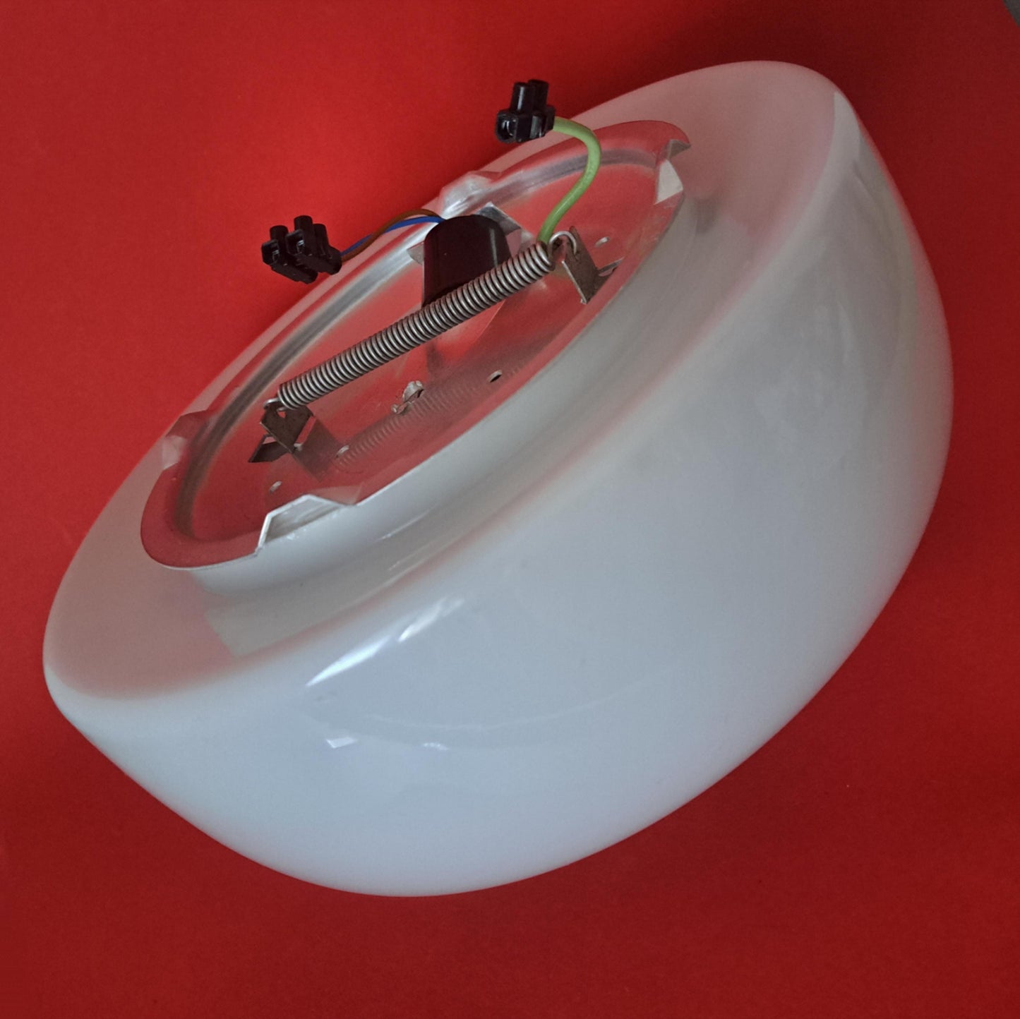 Mid Century Opaline Glass Sconce Light MULTIPLES AVAILABLE