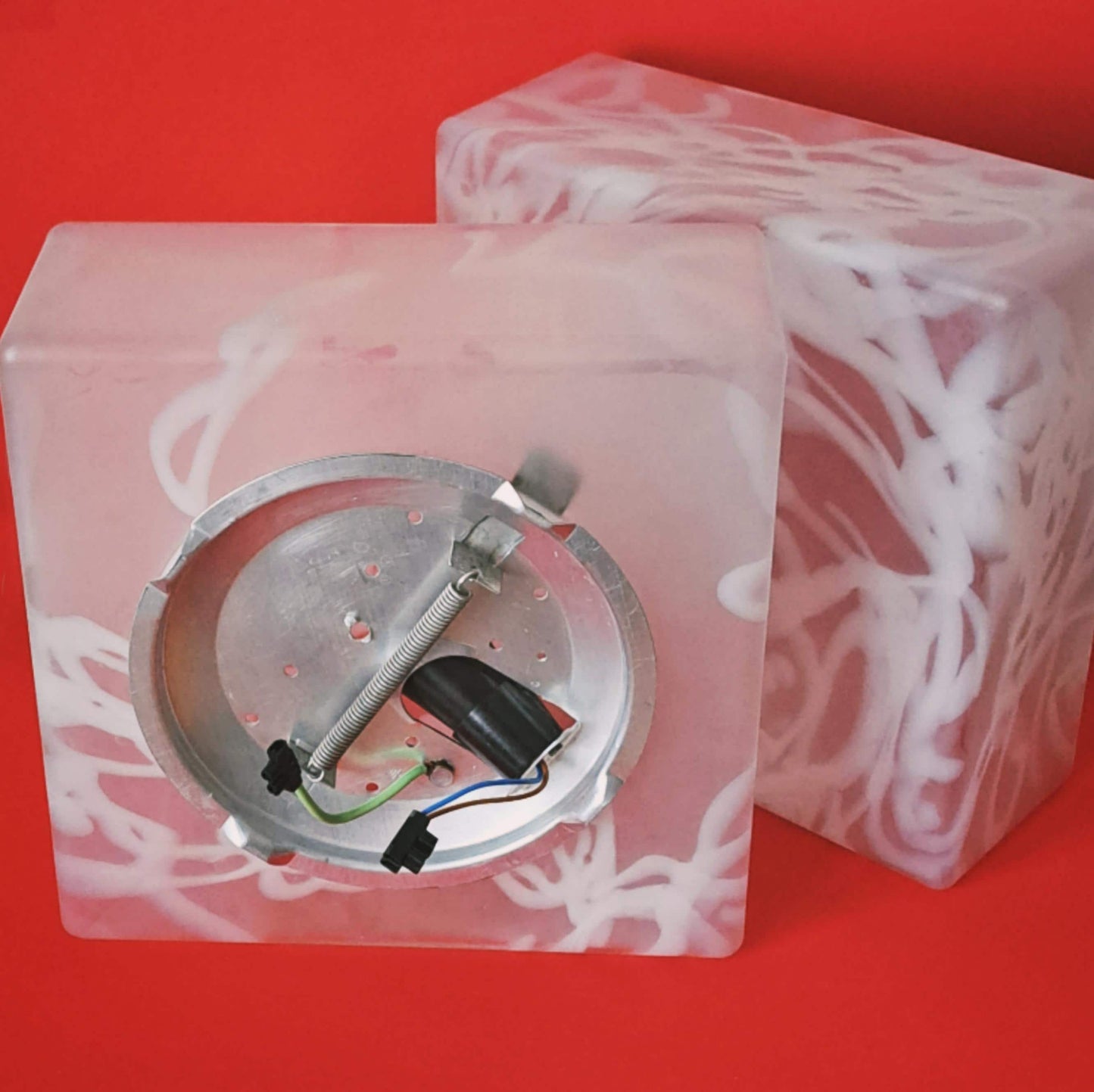 Mid Century Murano Glass Ceiling Wall Sconce Light MULTIPLES AVAILABLE