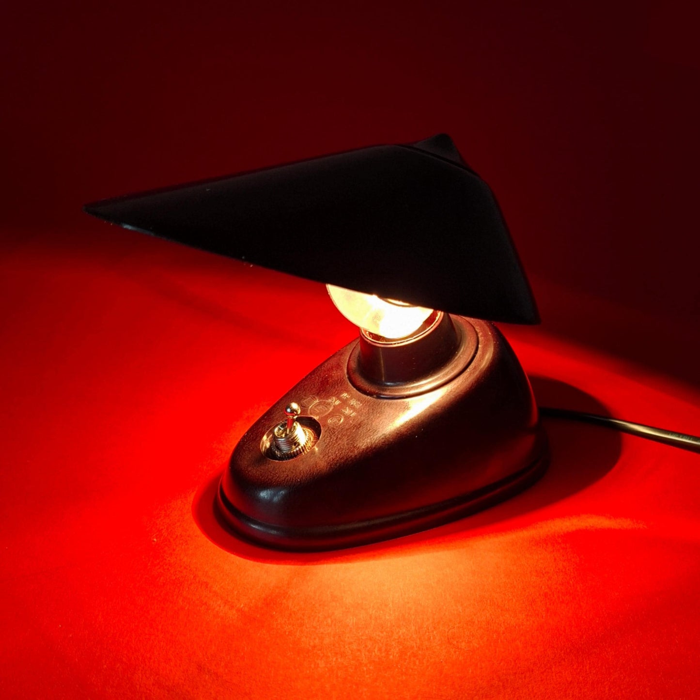 Pair of Mid Century 1950s Bakelite Desk Lamps