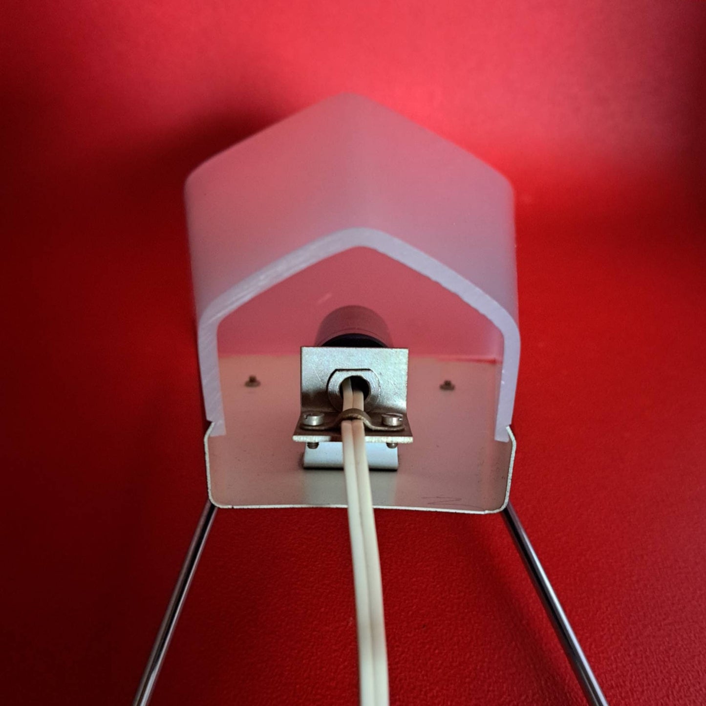 Pair of Table Desk Lamps by Josef Hurka 1970s Space Age Lighting