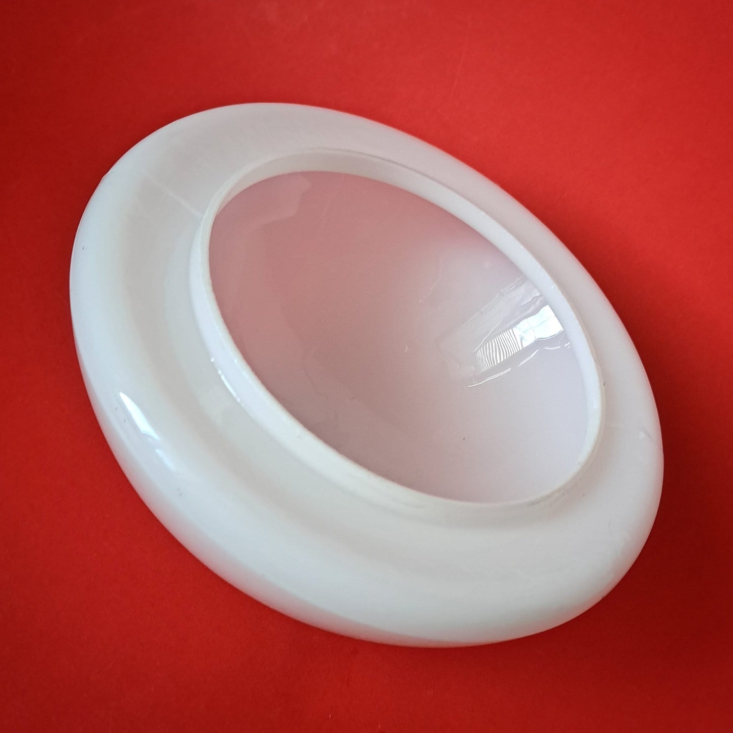 Small Mid Century Opaline Glass Wall Sconces Lights MULTIPLES AVAILABLE