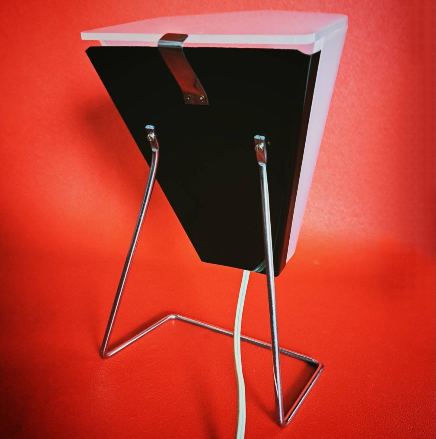 Pair of Table Desk Lamps by Josef Hurka 1970s Space Age Lighting