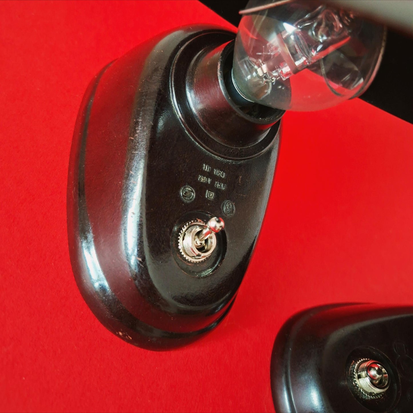 Pair of Mid Century 1950s Bakelite Desk Lamps