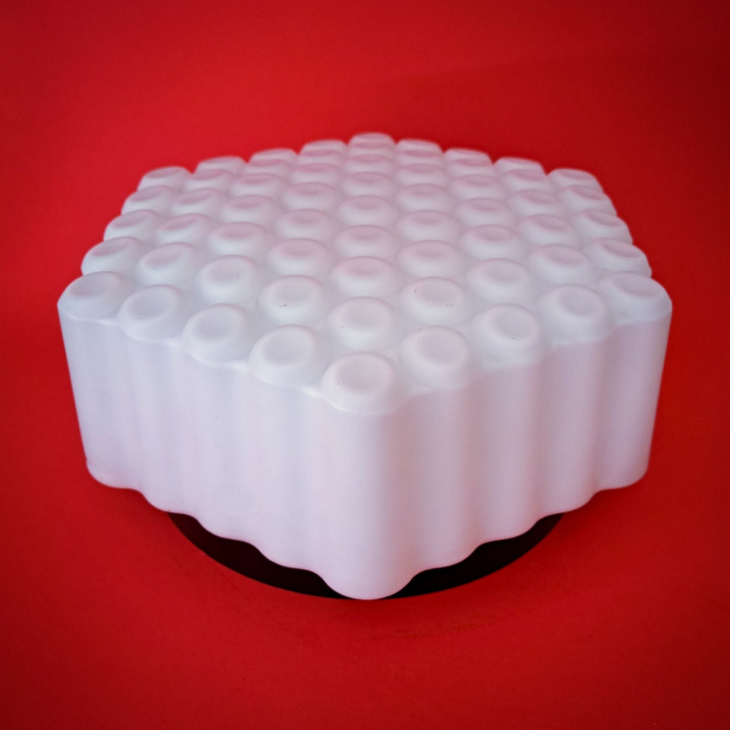 Opaline Glass Wall Sconce Honeycomb Hexagon Light MULTIPLES AVAILABLE