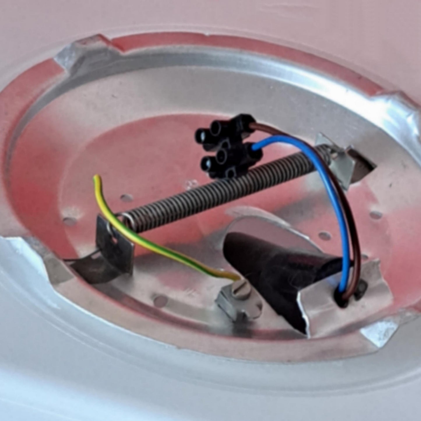 Mid Century Square Opaline Glass Sconce Light MULTIPLES AVAILABLE