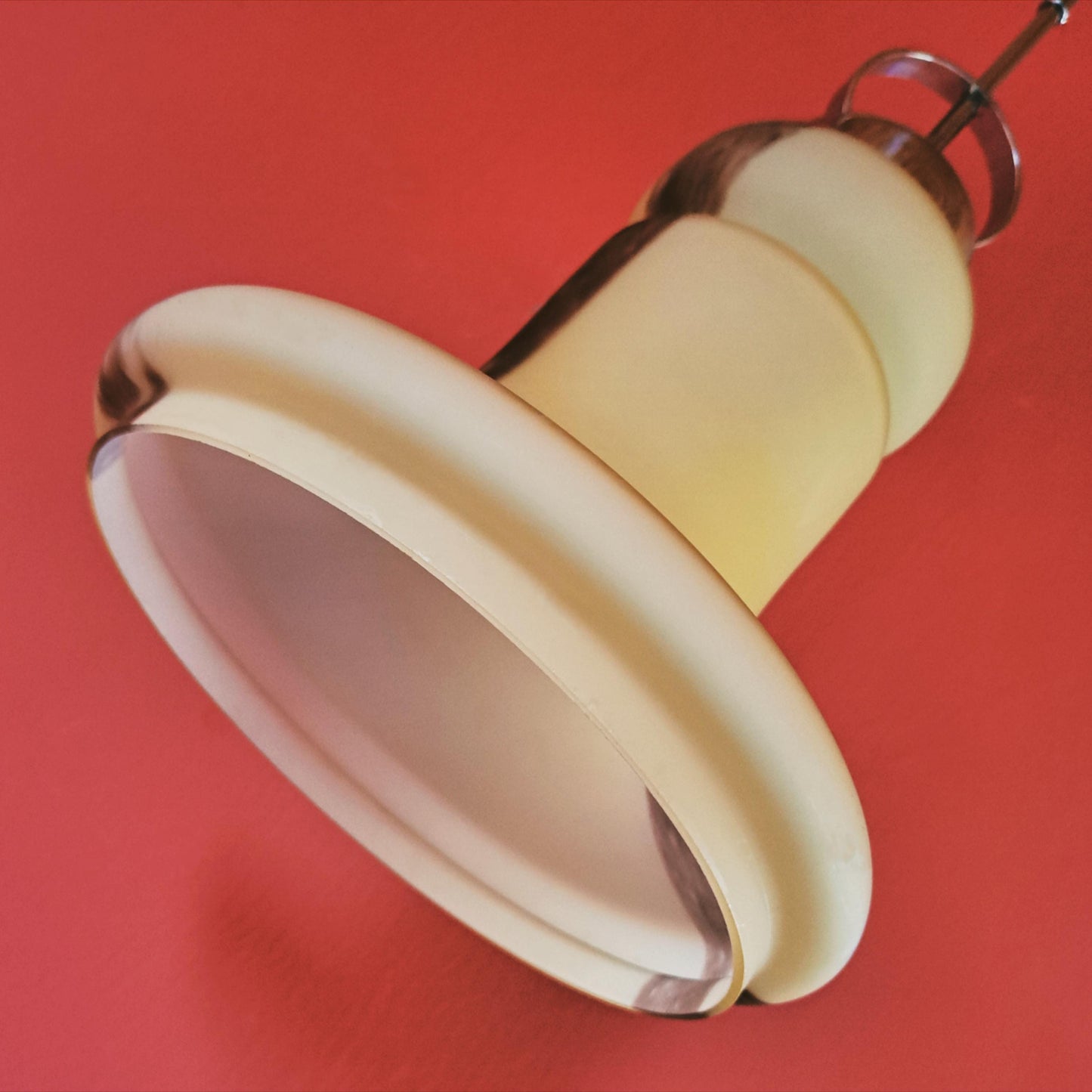 Opaline Marbled Glass Retro Pendant Light