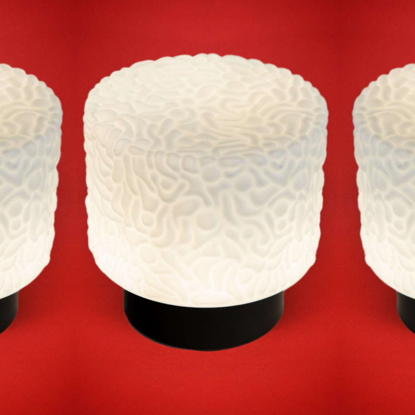 Opaline Glass Ceiling Wall Sconce MULTIPLES AVAILABLE