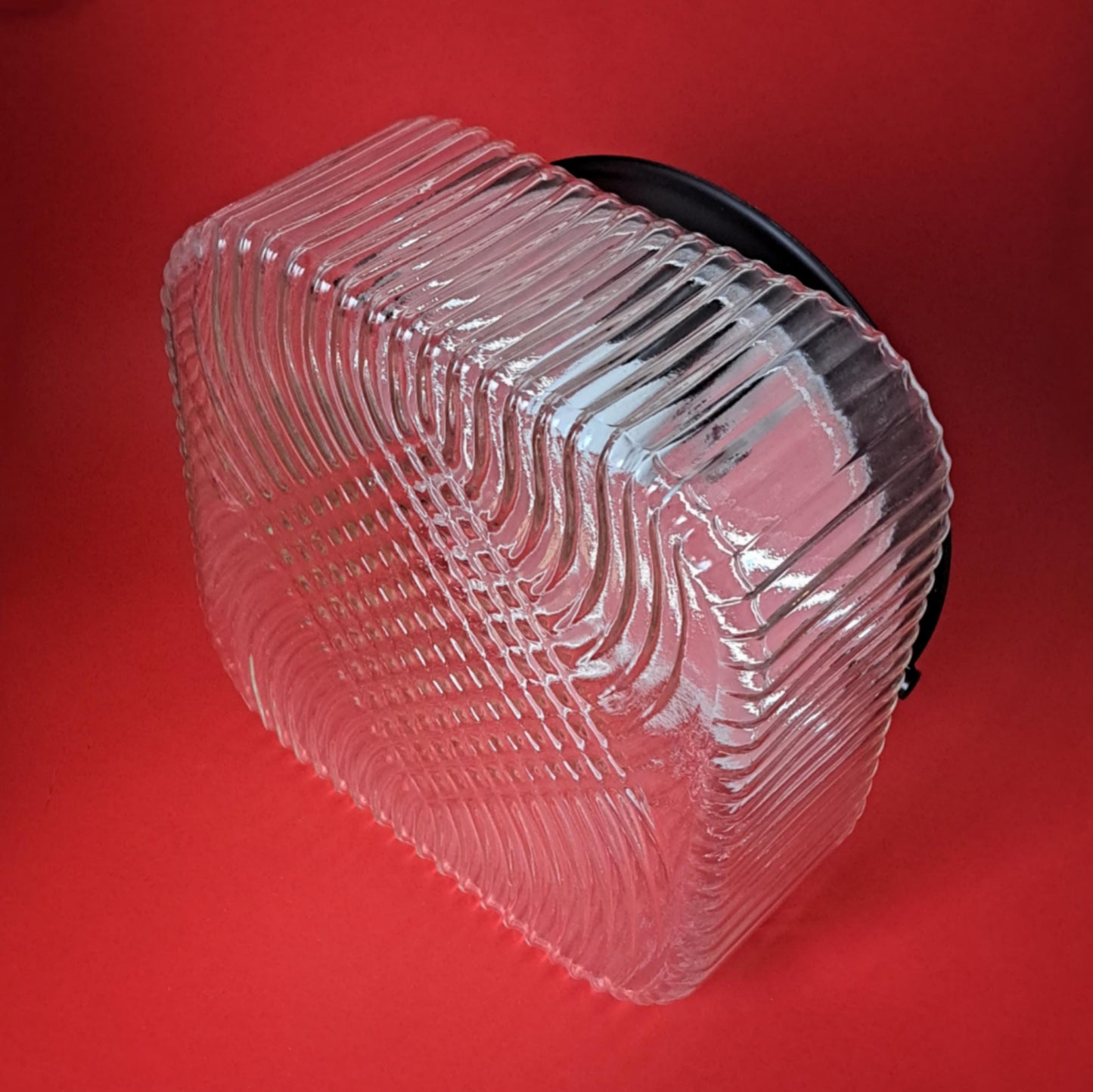 Bohemian Glass Square Ceiling Wall Sconce Light MULTIPLES AVAILABLE