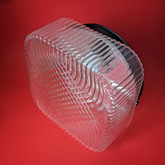 Bohemian Glass Square Ceiling Wall Sconce Light MULTIPLES AVAILABLE