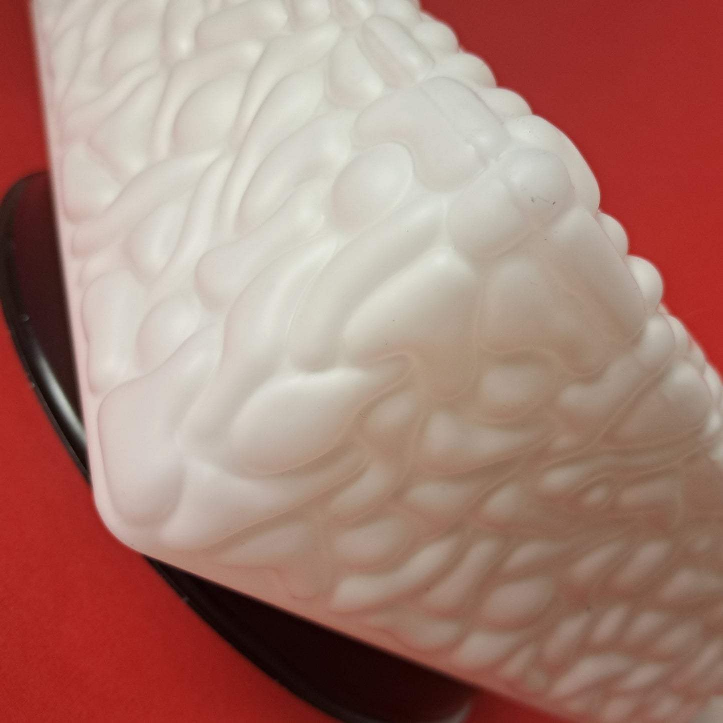 Vintage Square Opaline Glass Wall Ceiling Sconce Light MULTIPLES AVAILABLE