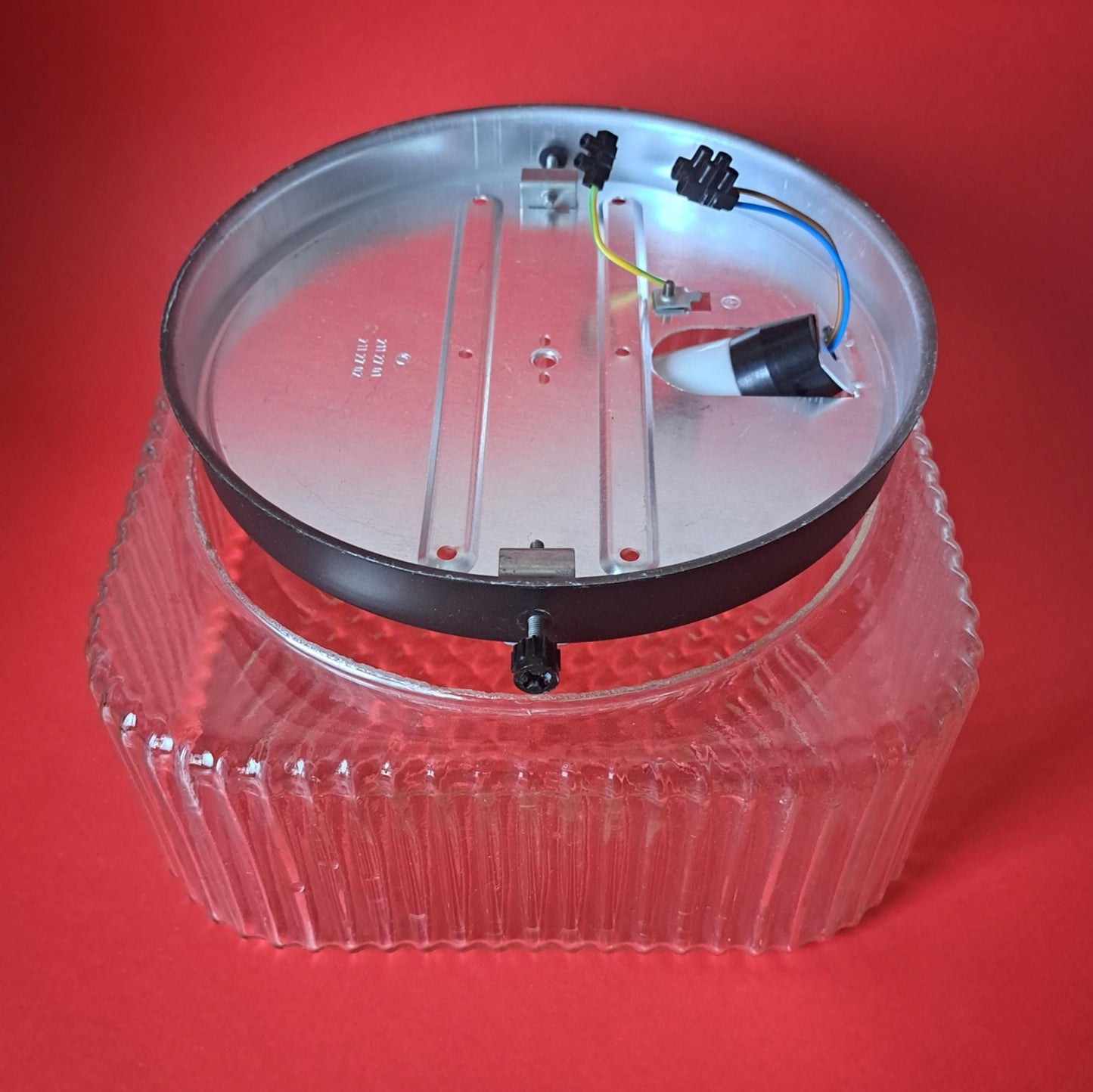 Bohemian Glass Square Ceiling Wall Sconce Light MULTIPLES AVAILABLE