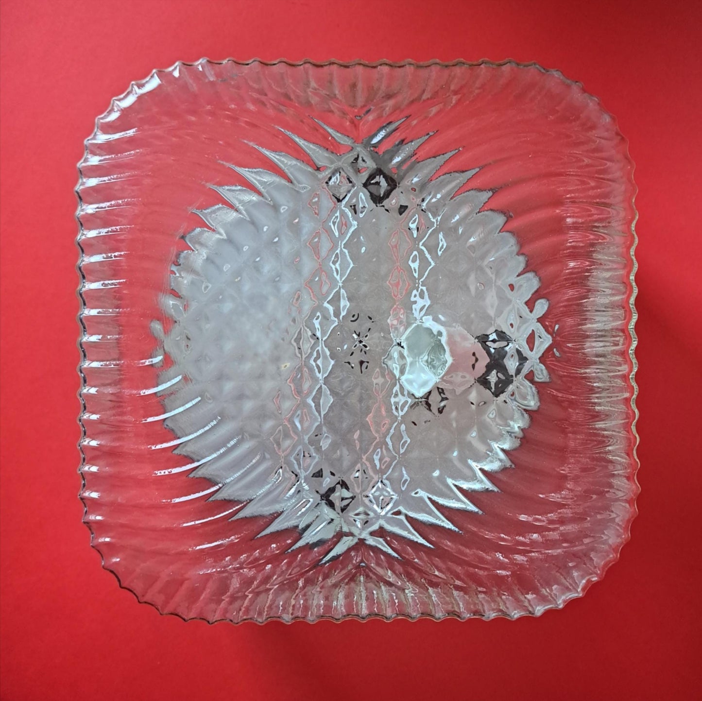 Bohemian Glass Square Ceiling Wall Sconce Light MULTIPLES AVAILABLE